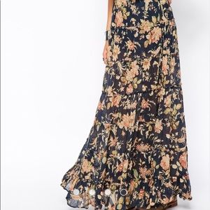 Denim and Supply Ralph Lauren Floral Maxi Skirt XS